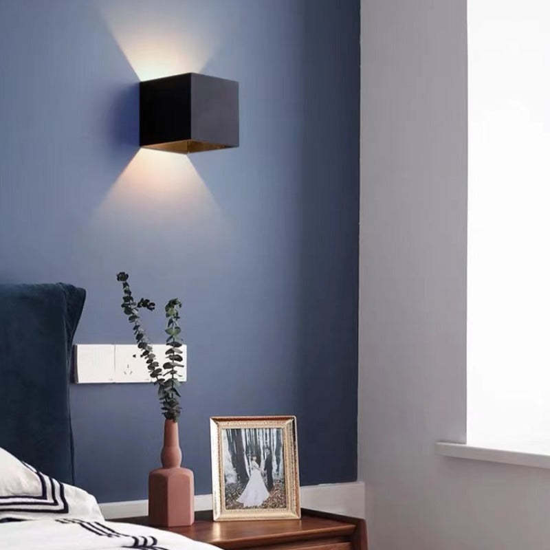 Adjustable Square Up and Down LED Outdoor Wall Light - Arrielight