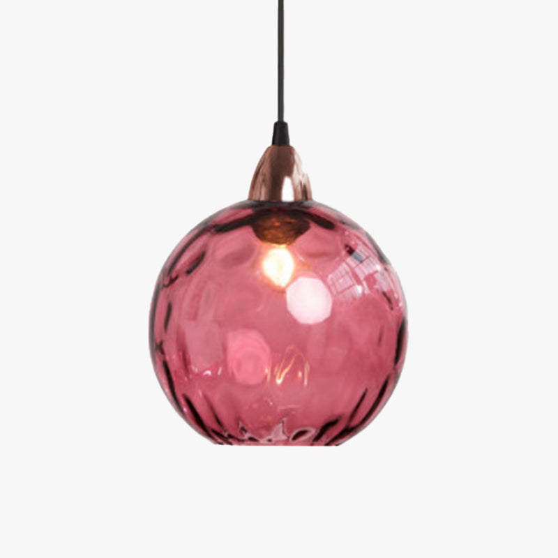 Coloured Glass Ceiling Pendant - Arrielight