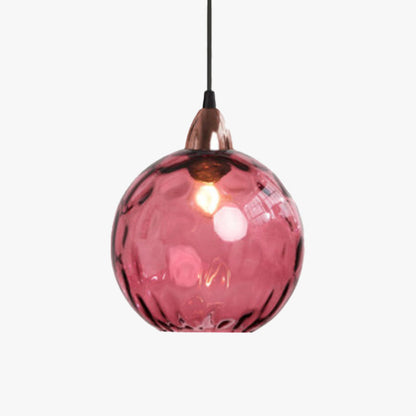 Coloured Glass Ceiling Pendant - Arrielight