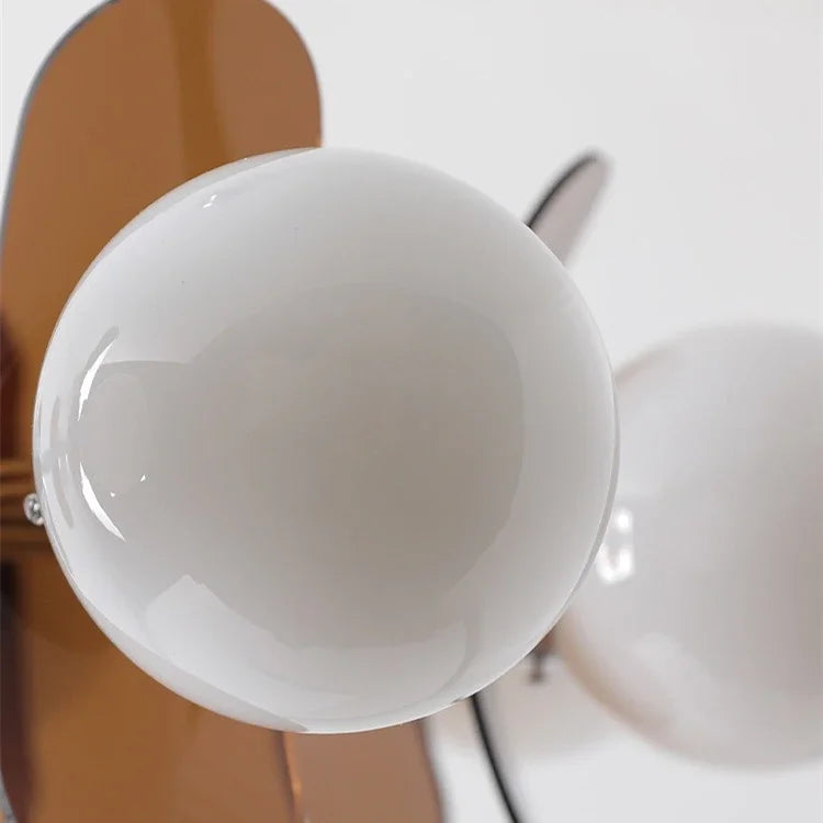 Retro Bauhaus Pendant Light with Globe Shades