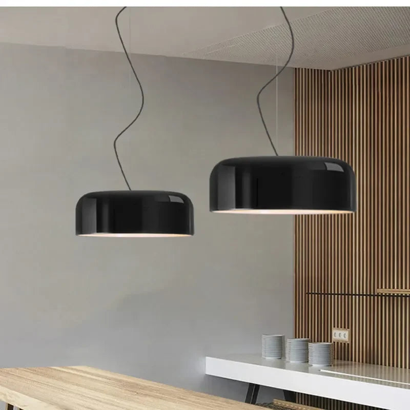Modern Disc-Shaped LED Pendant Light