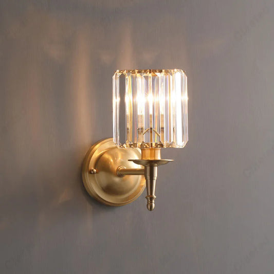 Elegant Crystal Wall Light – Glamour Style