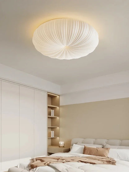 Modern Dome Ceiling Light – Shell-Inspired Japandi Style