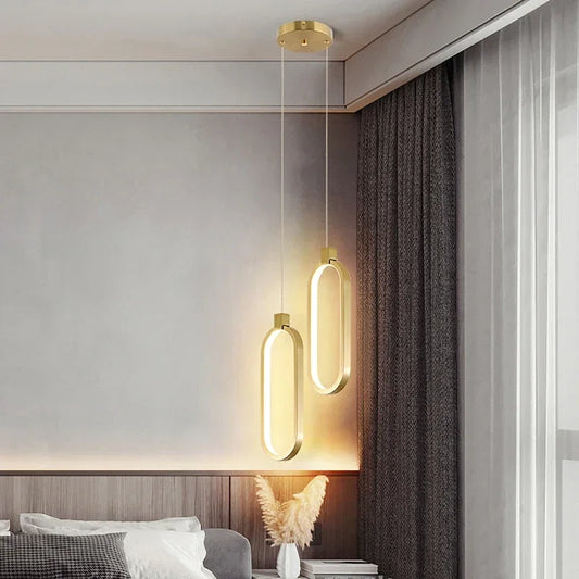 Modern Geometric LED Pendant Light