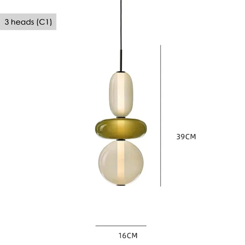 Candied Glass Pendant Light