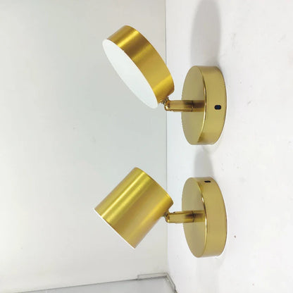 Modern LED Wall Light with Gold Finish