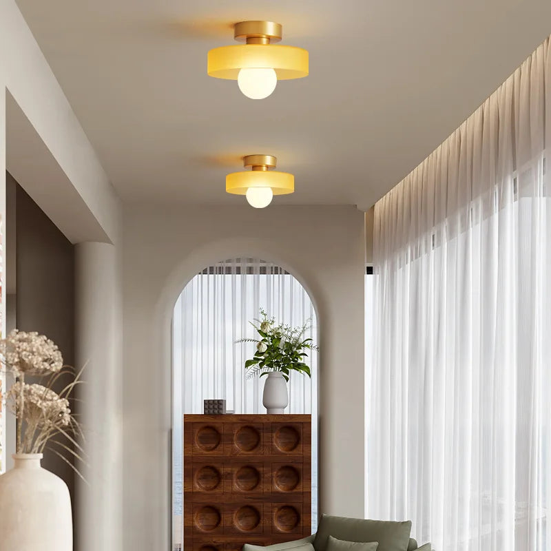 Modern Round LED Flush Ceiling Light – Minimalist Design