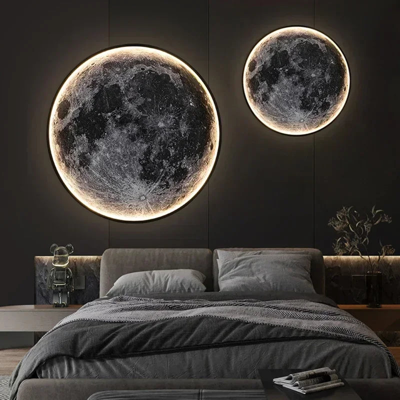 Decorative Moon LED Wall Light