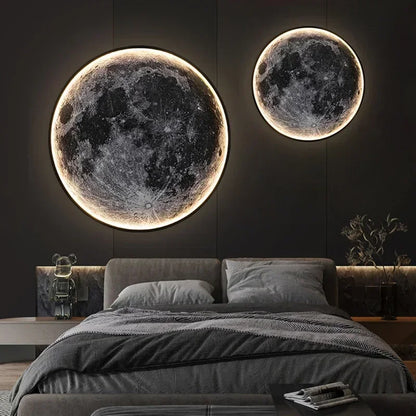 Decorative Moon LED Wall Light