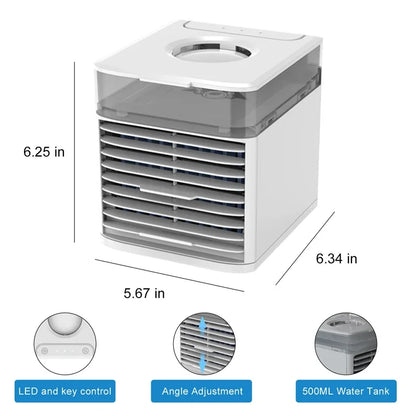 Cooling Portable Small Air Conditioner Humidifier