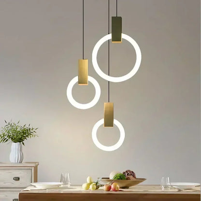 Modern LED Ring Pendant Light