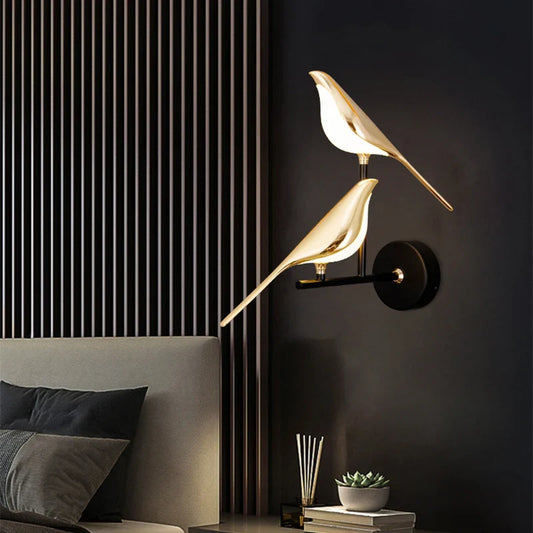 Modern Bird-Inspired LED Wall Light