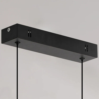 Modern Horizontal LED Pendant Light for Dining Table