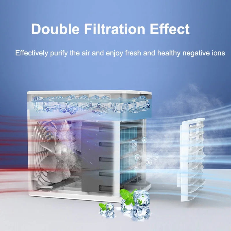 Cooling Portable Small Air Conditioner Humidifier