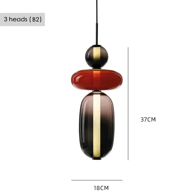 Candied Glass Pendant Light