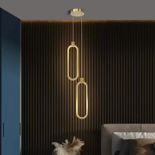 Modern Geometric LED Pendant Light