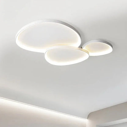 Asymmetric LED Ceiling Light – Modern Semi-Flush Mount