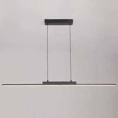 Modern Horizontal LED Pendant Light for Dining Table
