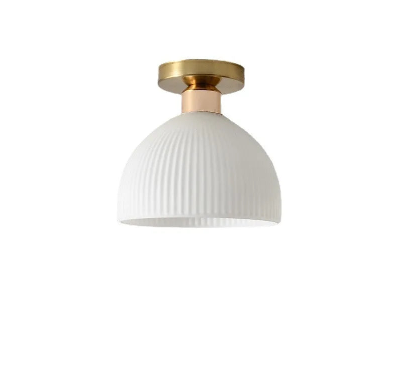 Modern Frosted Glass Ceiling Flush Mount Light