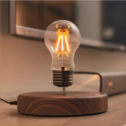 Levitating Bulb Desk Lamp – Floating Edison-Style LED