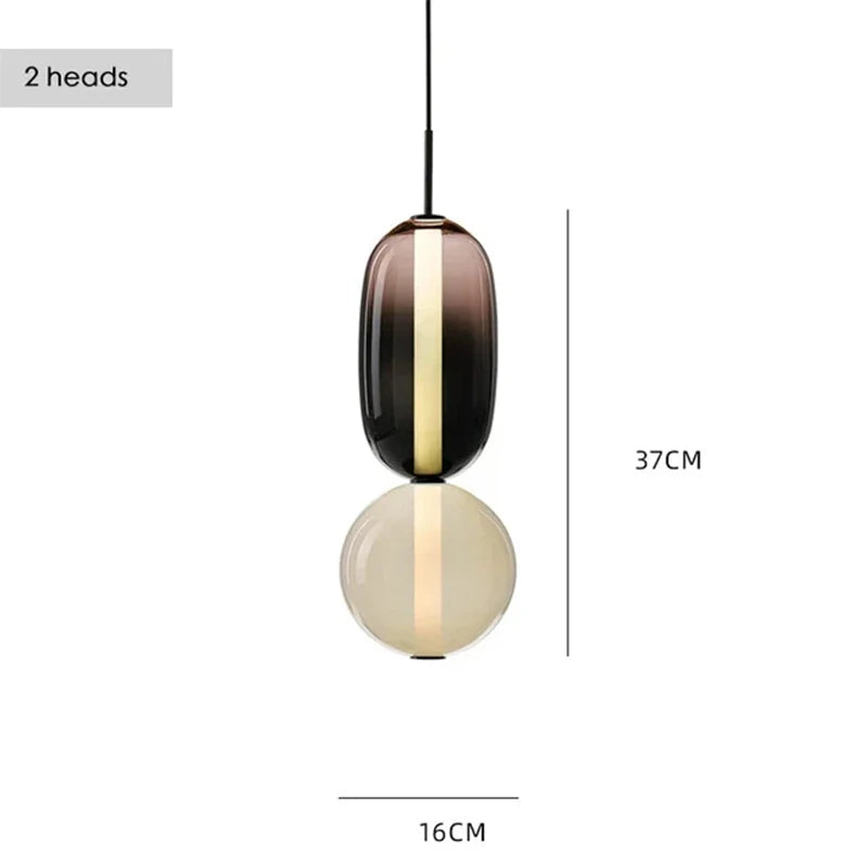 Candied Glass Pendant Light