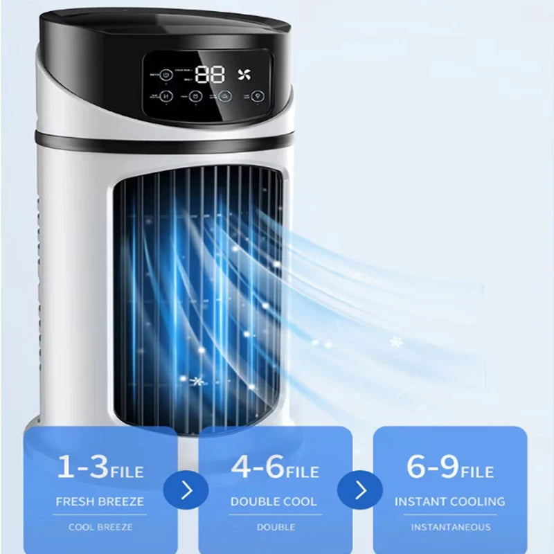Cooling Portable Air Conditioner Energy Efficient Compact Evaporative Cooling