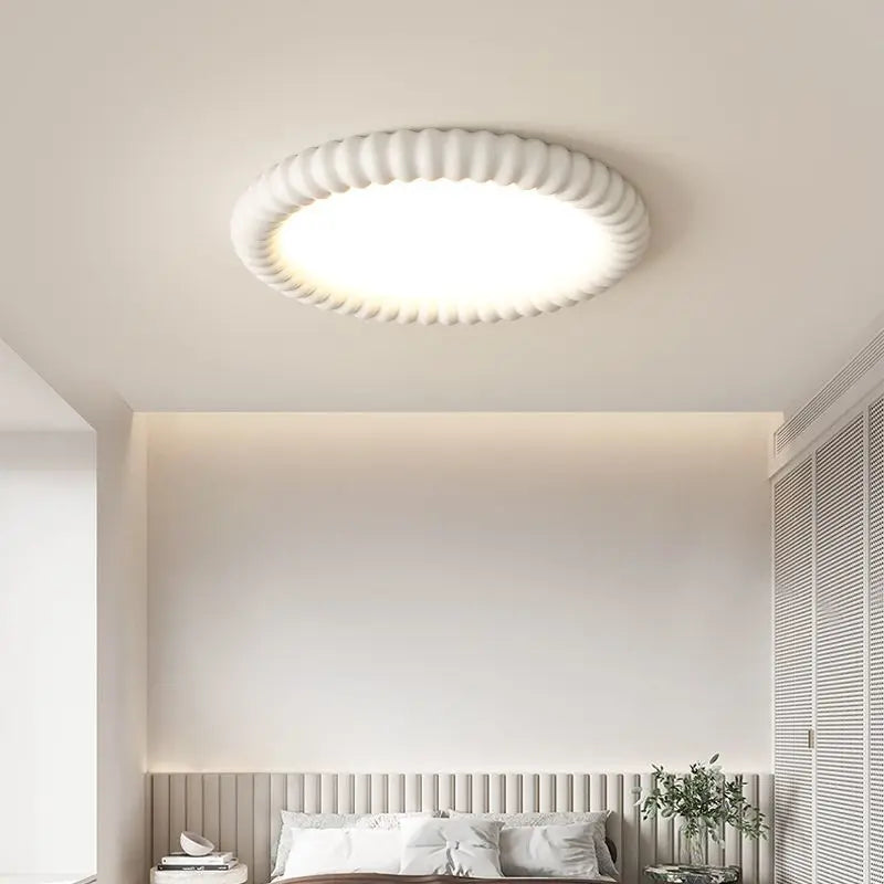 Modern LED Ceiling Flush Mount Light with Decorative Frame