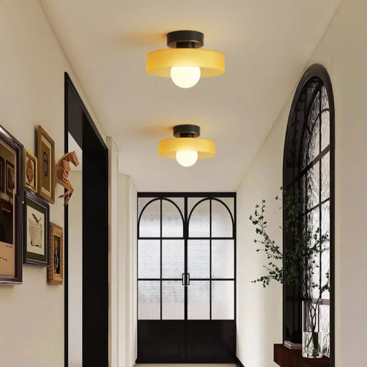 Modern Round LED Flush Ceiling Light – Minimalist Design