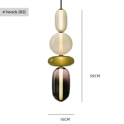 Candied Glass Pendant Light