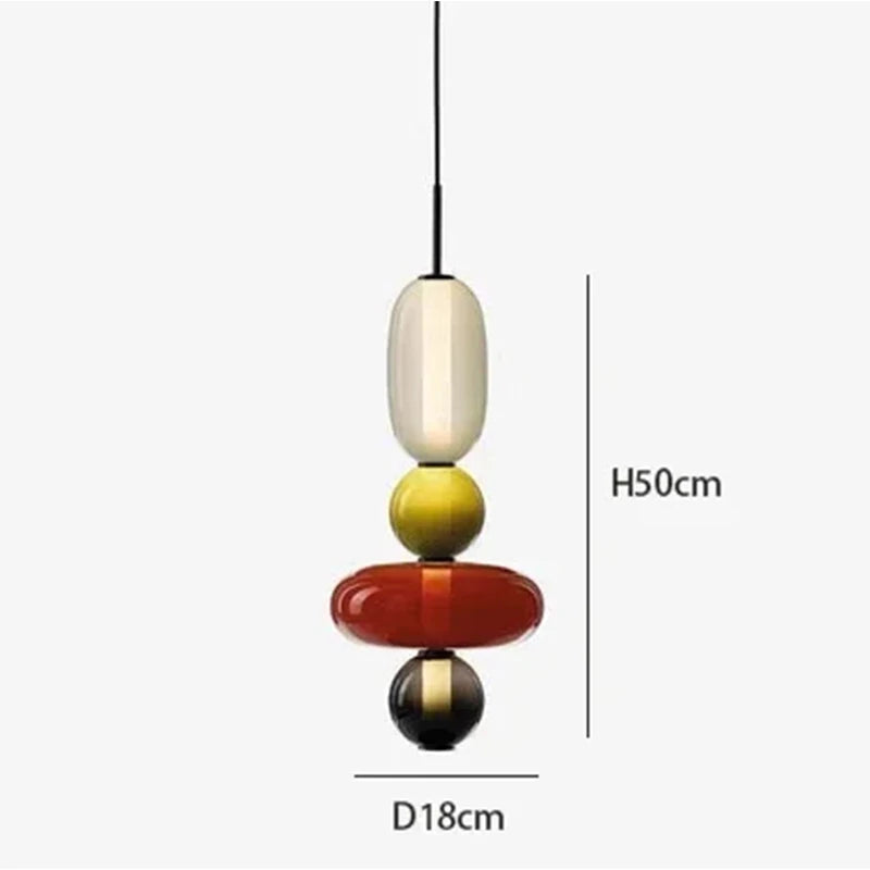 Candied Glass Pendant Light