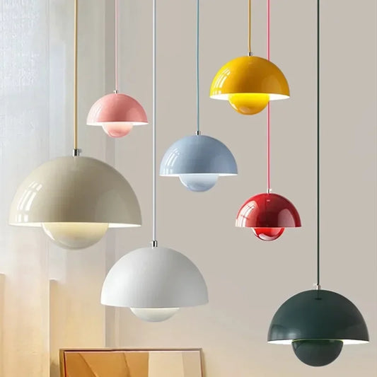 LED Pendant Light with Hemispherical Shape