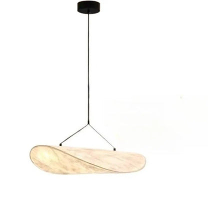 Designer Japandi Pendant Light with Elongated Panel Shape – Modern Elegance