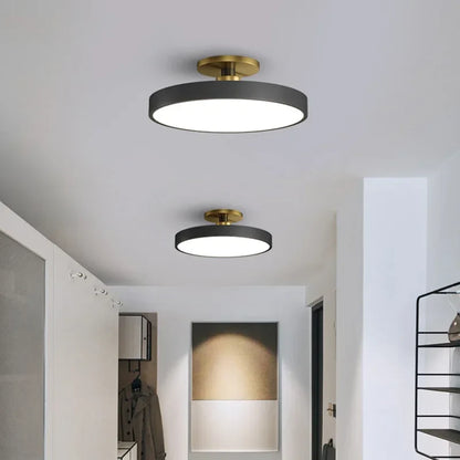 Scandinavian Style Round LED Ceiling Light