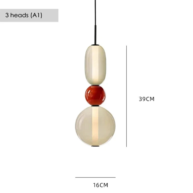 Candied Glass Pendant Light