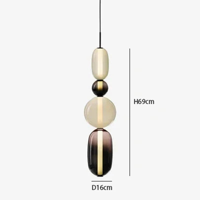 Candied Glass Pendant Light