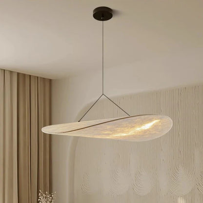 Designer Japandi Pendant Light with Elongated Panel Shape – Modern Elegance