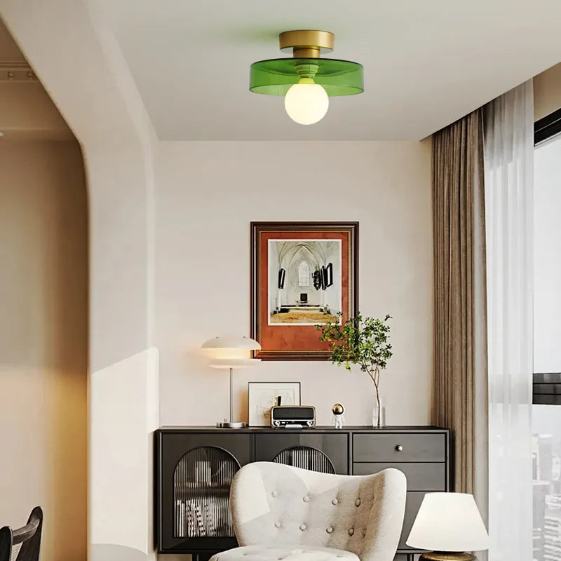 Modern Round LED Flush Ceiling Light – Minimalist Design