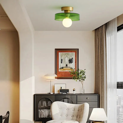 Modern Round LED Flush Ceiling Light – Minimalist Design