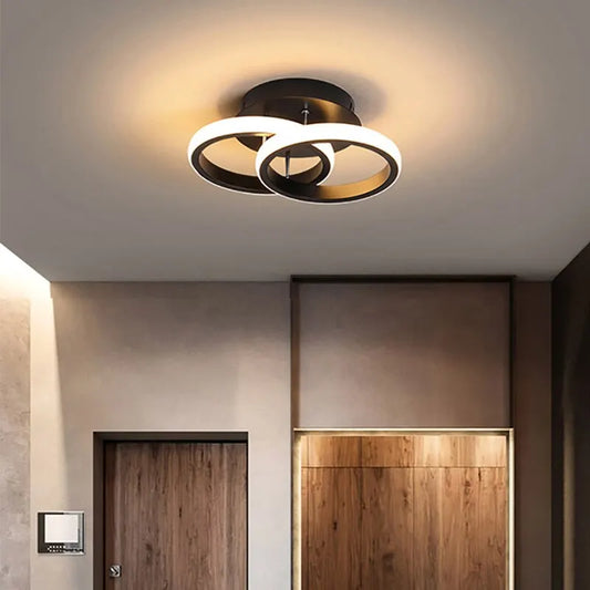 Modern LED Ceiling Light Chandelier – Geometric Fixture in Contemporary Style