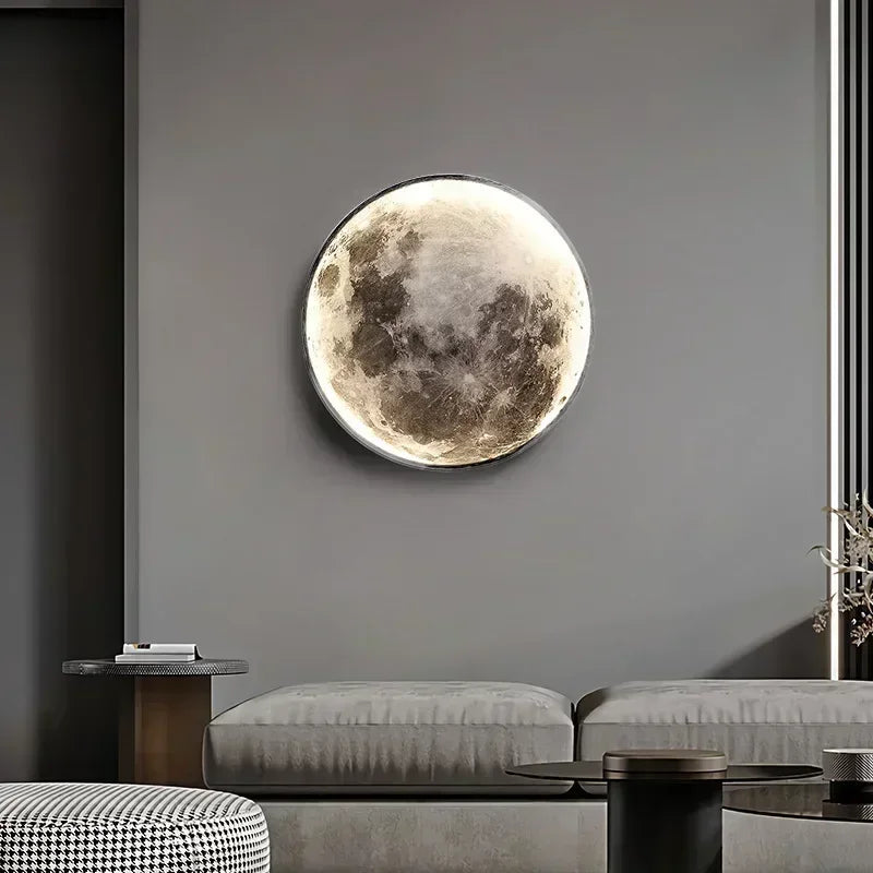 Decorative Moon LED Wall Light