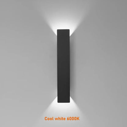 Modern Outdoor LED Wall Light – Up & Down Waterproof Facade Lamp