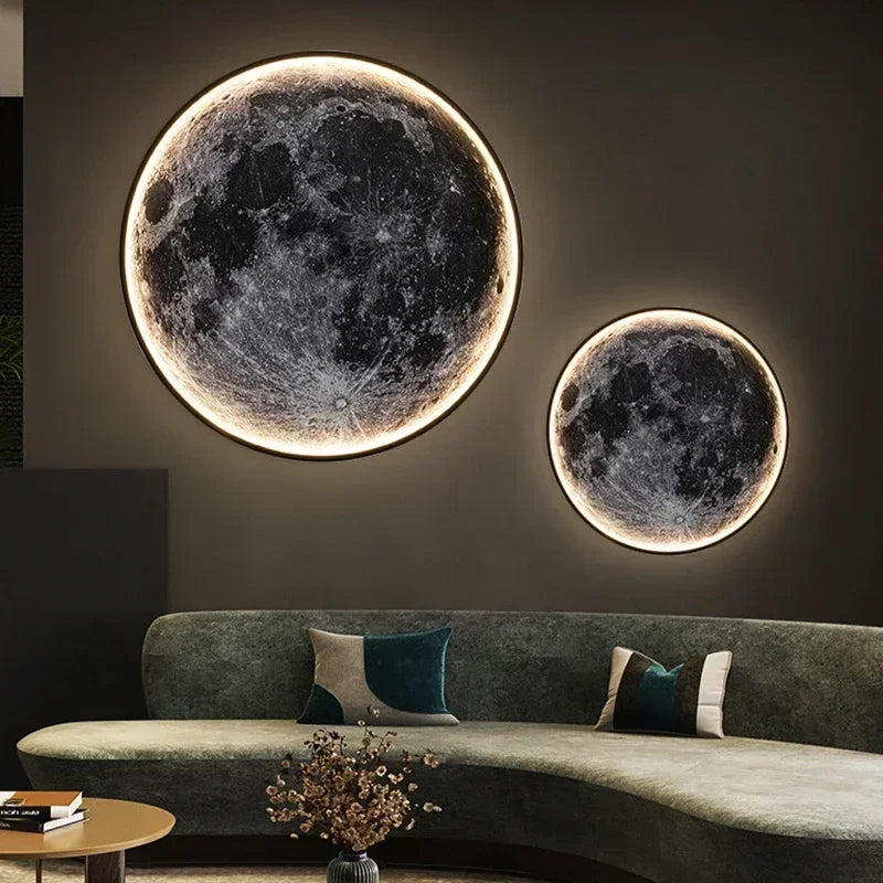 Decorative Moon LED Wall Light