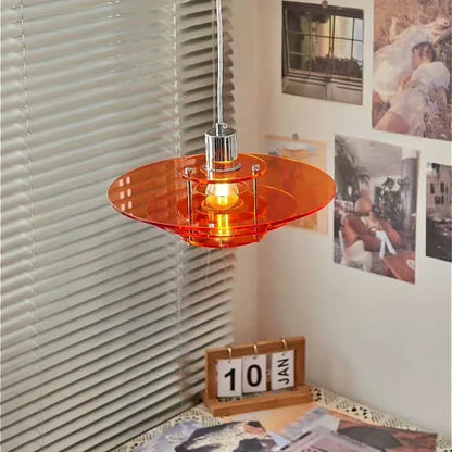 Modern Layered Acrylic Pendant Light – Vintage Design