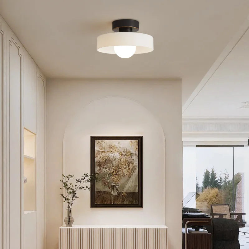 Modern Round LED Flush Ceiling Light – Minimalist Design