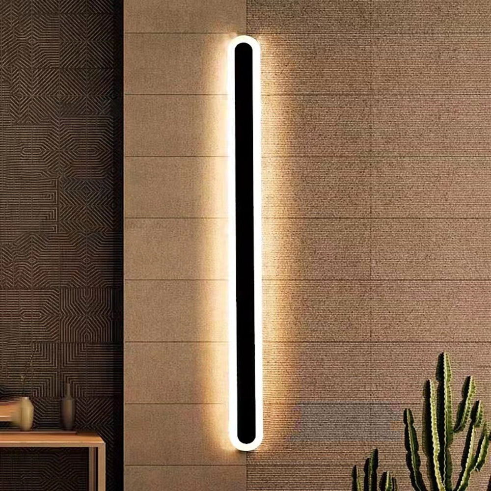 Linear Oval LED Outdoor Wall Light - Arrielight