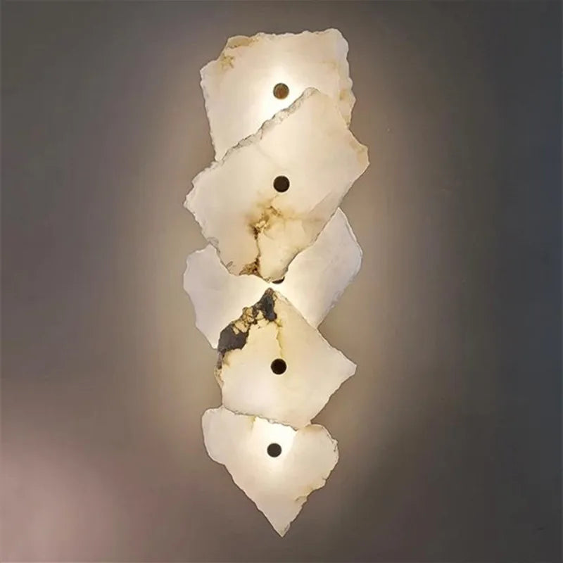 Organic LED Wall Light – Sculptural Decorative Design