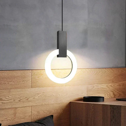 Modern LED Ring Pendant Light