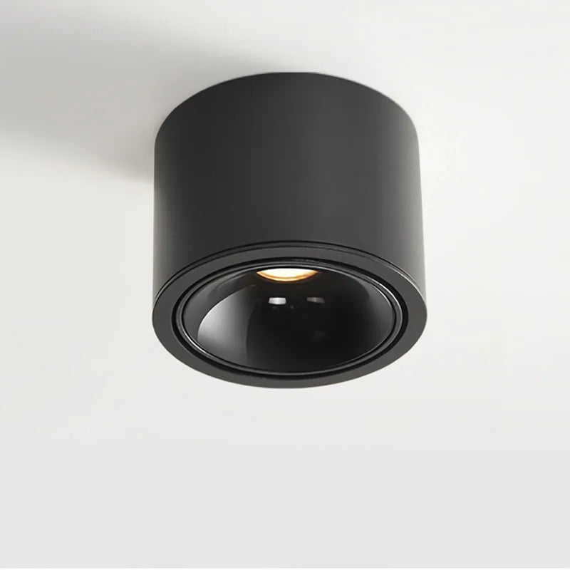 LED Surface-Mounted Ceiling Spotlight – Adjustable Angle, Modern Downlight