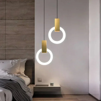 Modern LED Ring Pendant Light
