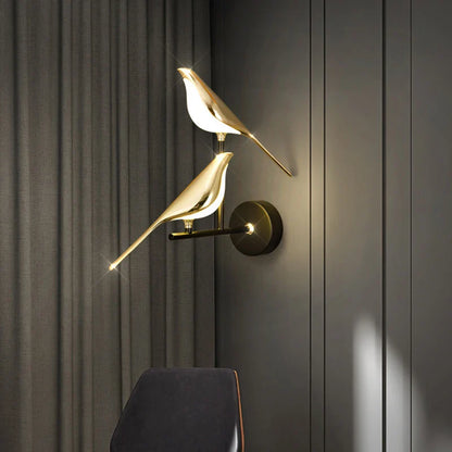 Modern Bird-Inspired LED Wall Light